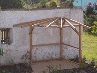 Pergola na popínavky