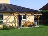 Pergola na vinnou révu