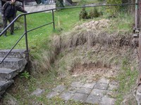Gabiony v zahradě